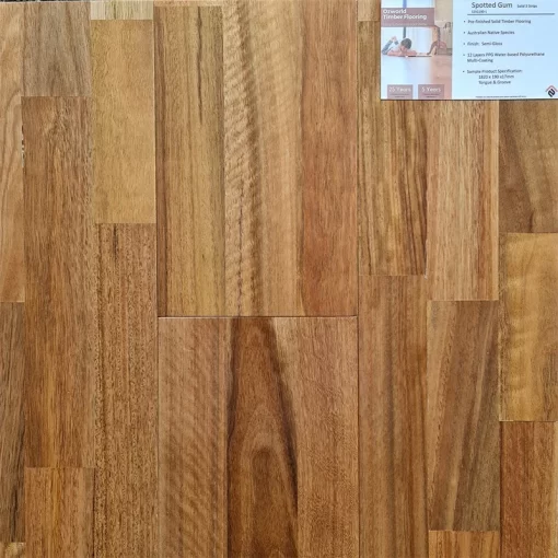 prefinished solid timber Spotted gum Flooring